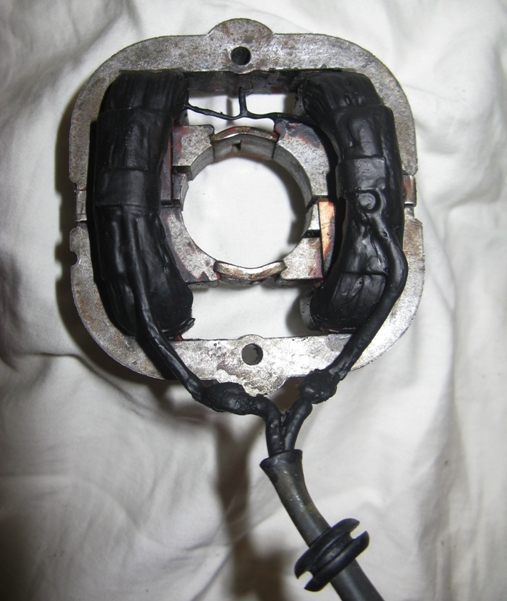 Stator Back Side View